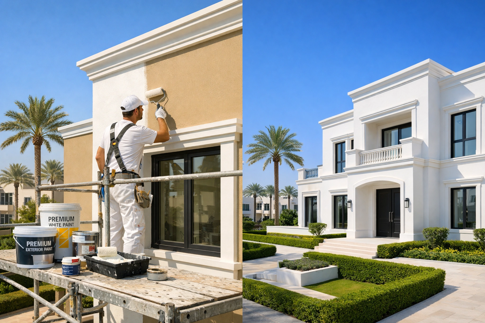 exterior house painting dubai