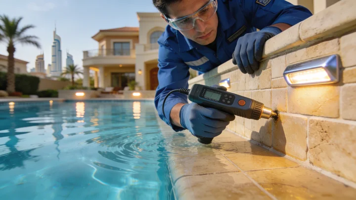 swimming pool leak repair