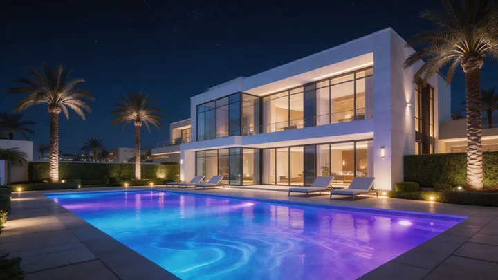 swimming pool lighting upgrade