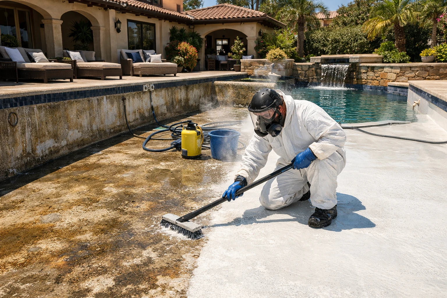 Pool Acid Wash Dubai