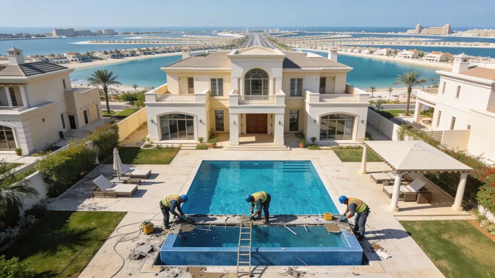 Swimming Pool Repair Services in Palm Jumeirah